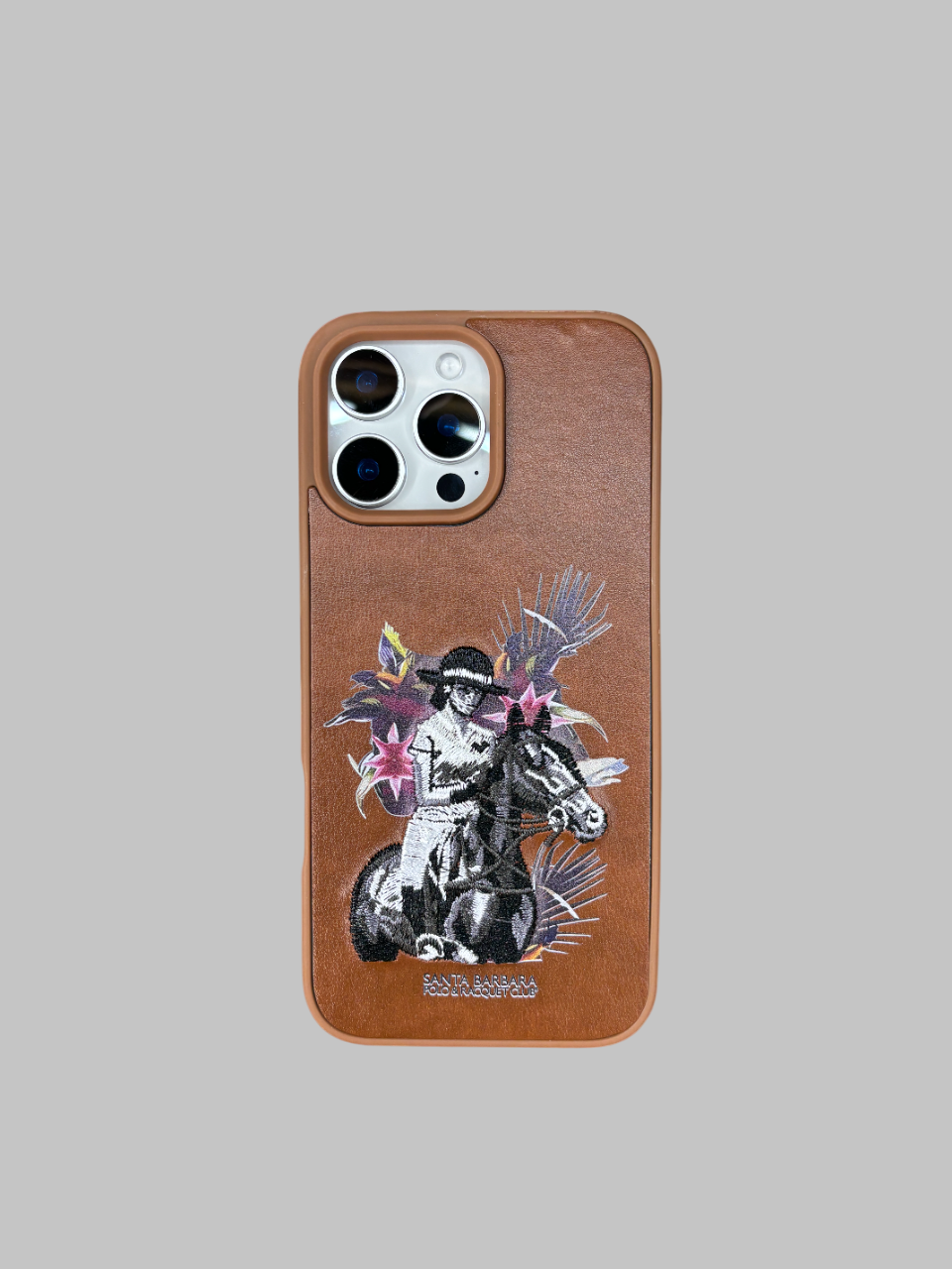 SB Premium Embroidered Leather Case