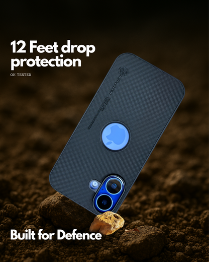 Black mat iphone case