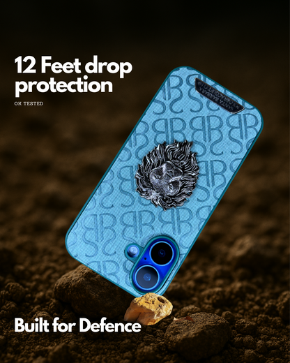 SB Premium Metal Lion Case