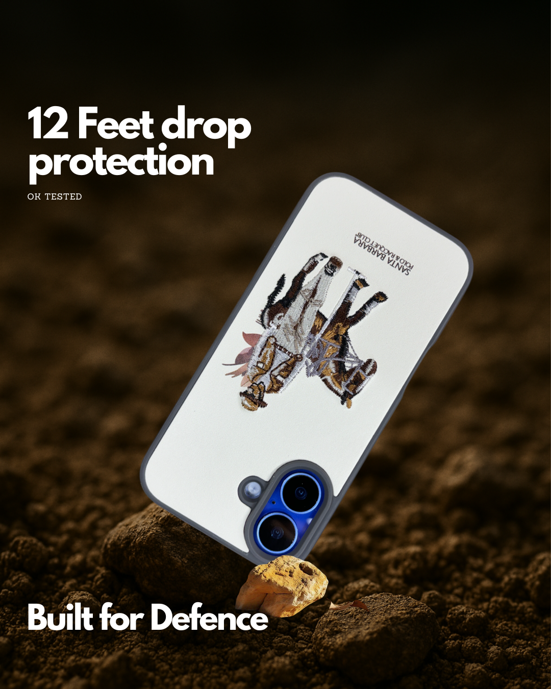 SB Premium Embroidered Leather Case