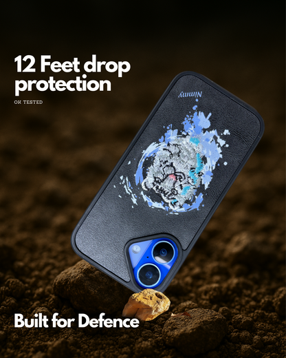 Nimmy Premium Embroidered Leather Case