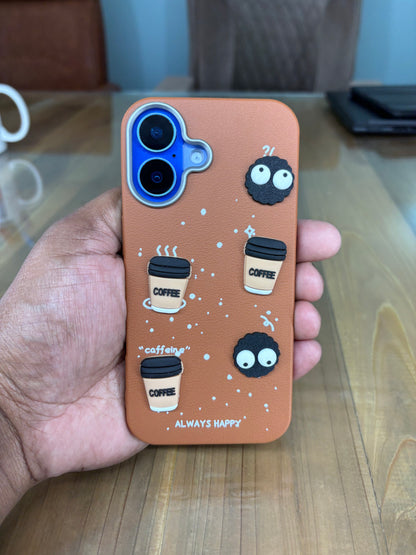 Coffee colour iPhone case