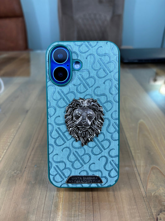 SB Premium Metal Lion Case