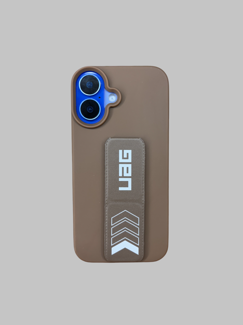 UAG Silicone Grip Case with Kickstand Strap for iPhone
