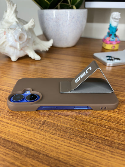 UAG Silicone Grip Case with Kickstand Strap for iPhone