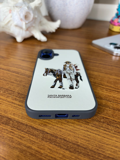 SB Premium Embroidered Leather Case