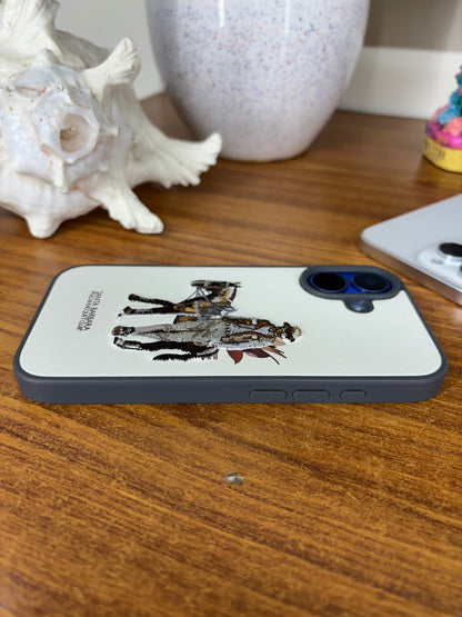 SB Premium Embroidered Leather Case