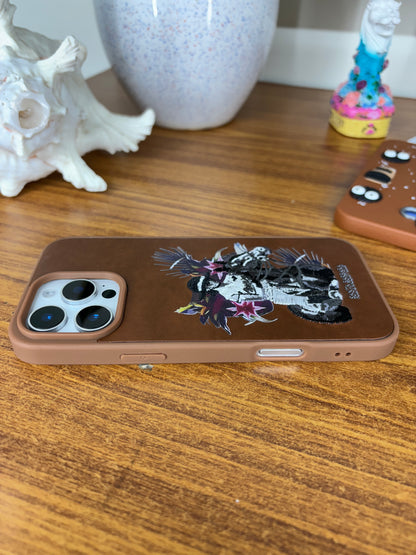 SB Premium Embroidered Leather Case