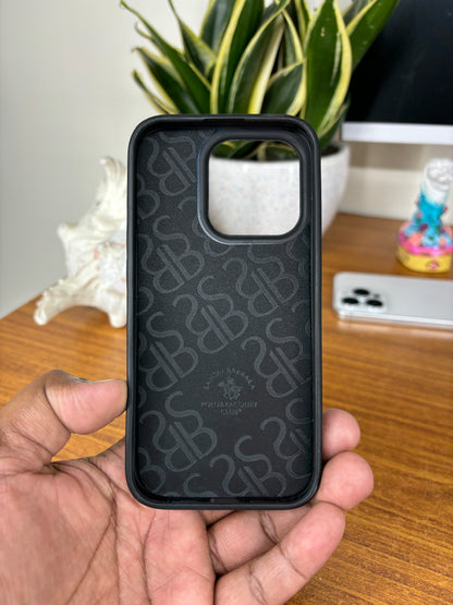 SB Premium Embroidered Leather Case