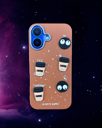 Coffee colour iPhone case