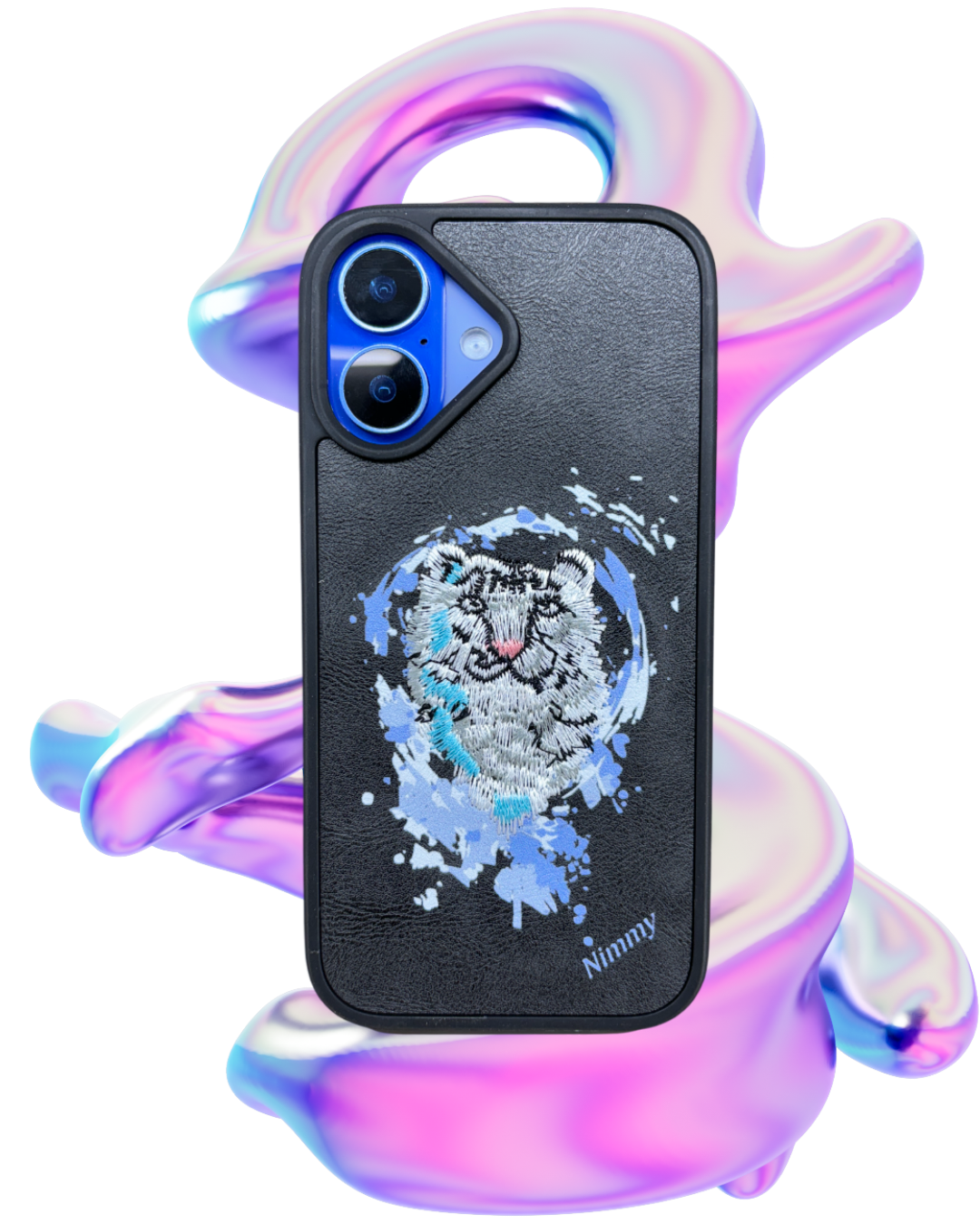 Nimmy Premium Embroidered Leather Case